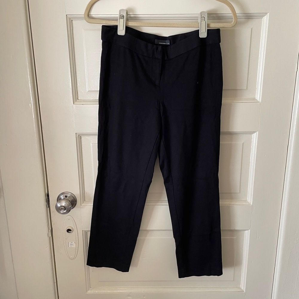 Amanda & Chelsea Black Cropped Pants